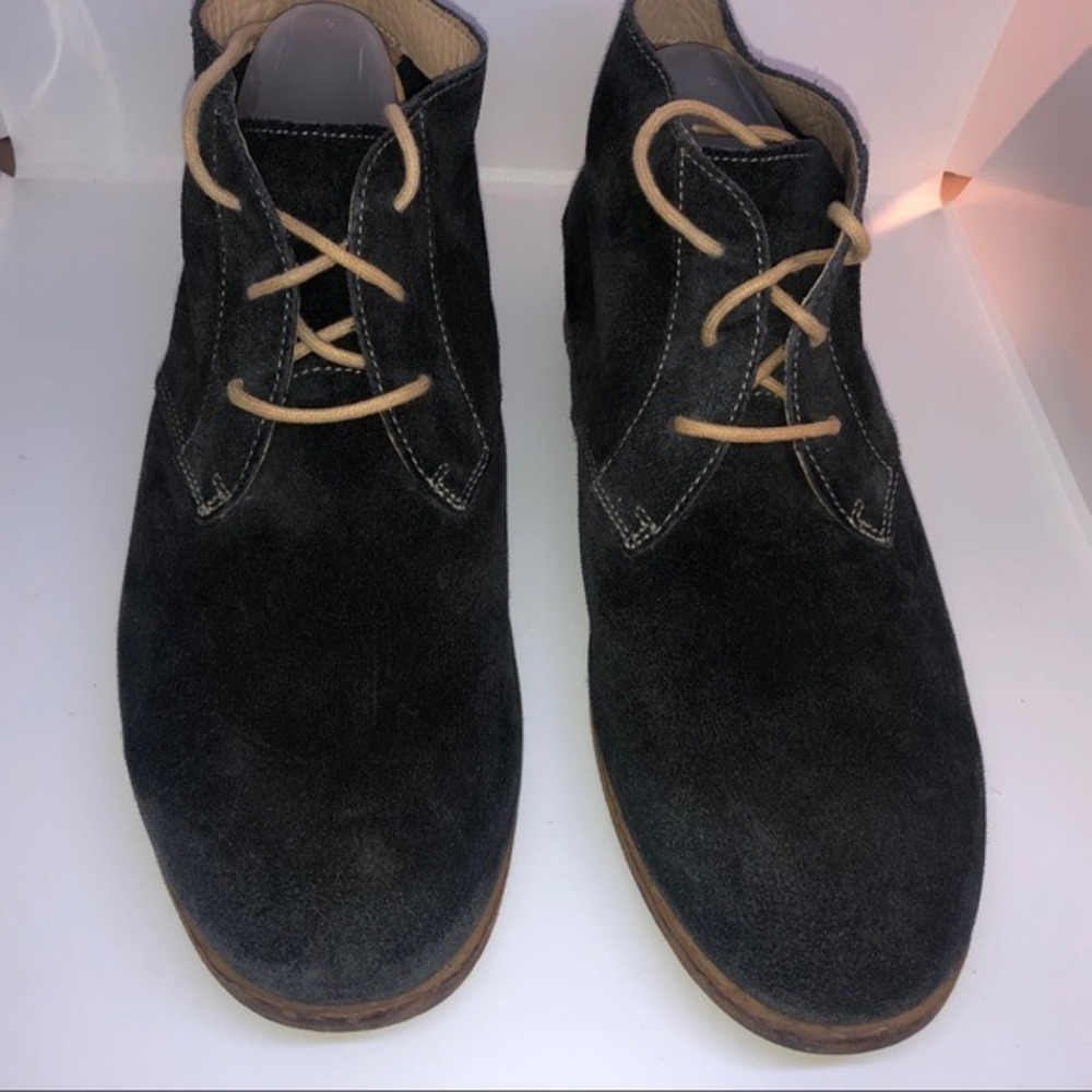 Rockport Black Lace Up Leather Ankle Boots‎ Men's 11.5